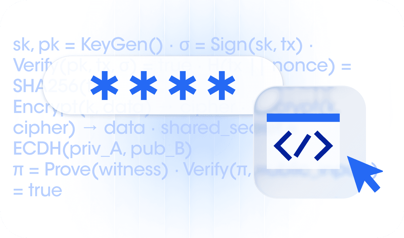 복잡한 암호학을 단 한 줄의 코드로,
서비스 내재화의 완성